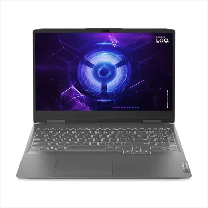 Notebook Gamer Lenovo LOQ Intel Core i5-12450H 8GB RTX 3050 SSD 512GB 15.6" FHD W11 83EU0002BR