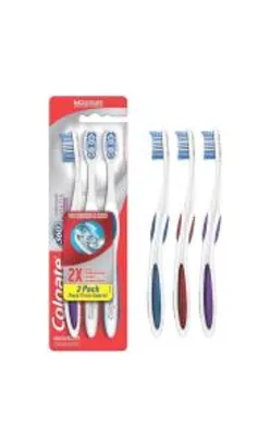 [Prime] Escova Dental Colgate 360º Luminous White 3Unid