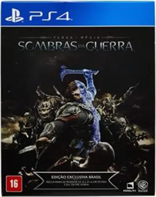 [PS4] Terra-média: Sombras da Guerra (Middle-Earth: Shadow of War) - R$45