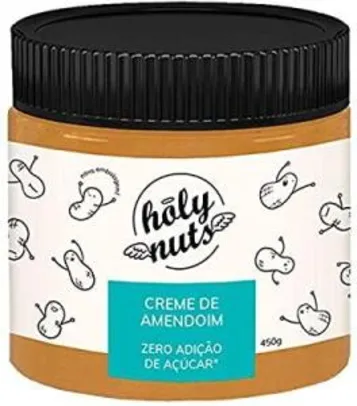 [Prime] Creme De Amendoim Zero Açúcar 450G, Holy Nuts | R$16