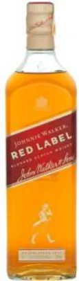 [R$59 MagaluPay] Whisky Johnnie Walker | Red Label Escocês - 1000 ml 1L | R$80