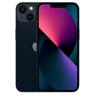 [FastPrime] iPhone 13 Apple (128GB) Meia-noite, Tela de 6,1, 5G e Câmera Dupla de 12 MP