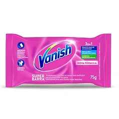 [SUPER 4,21] Tira Manchas em Barra Vanish 75g para roupas coloridas