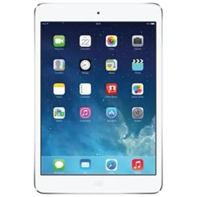 [Ponto Frio/Market Place] iPad Mini com Tela Retina Apple Wi-Fi ME279BR/A, Tela 7,9'', 16GB, Bluetooth, Câmera iSight e FaceTime HD e iOS 7 - Silver