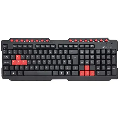 Teclado USB Game KG-10BK, C3TECH