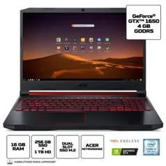 Notebook Gamer Acer Nitro 5 AN515-54-76XC | R$ 5.307