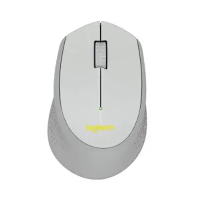 Mouse Logitech M280 1000 DPI, Wireless, Silver | R$70