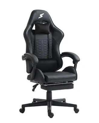 Cadeira Gamer SuperFrame Rocket, Reclinável, Preto