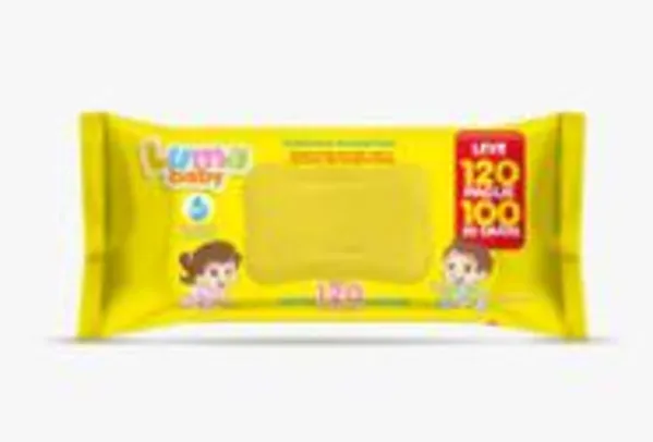 Lenço Umedecidas Luma Baby Toalhinhas - Leve 120 Pague 100