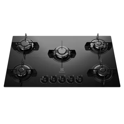 Cooktop a Gás Electrolux 5 Bocas Preto KE5GP – Bivolt