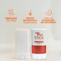 CERA STICK ANTIFRIZZ 20g - SOS Frizz - Cabelo com Frizz 