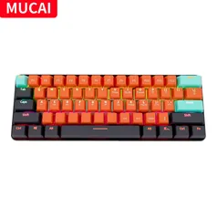 [Moedas R$ 77] [Leve 2] Teclado Mecânico MUCAI MKA610 RGB