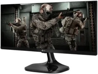 Monitor Gamer LG 25UM58G 25” LED IPS - Full HD HDMI 75Hz 1ms ultrawide | R$ 989