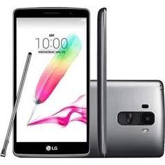 [Submarino/Megamamute] Smartphone LG G4 Stylus Dual Chip Desbloqueado Android 5.0 5.7" 16GB 4G 13MP TiTânio por R$ 828