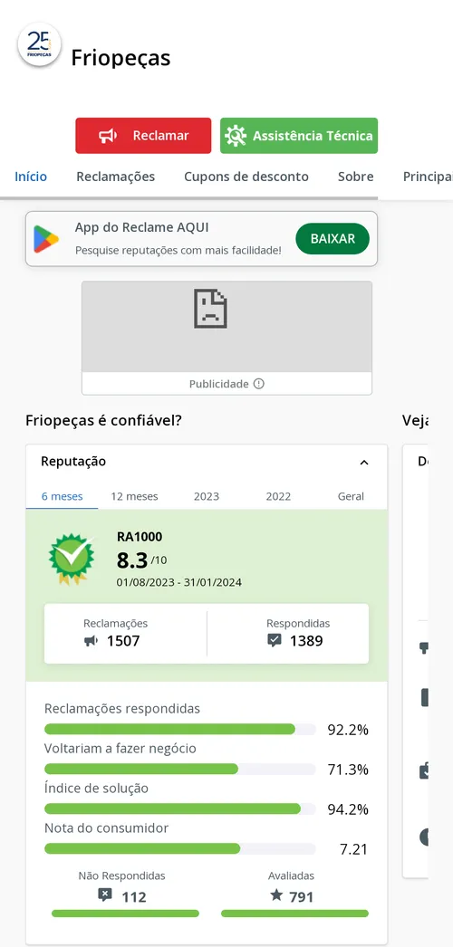 Imagen na descrição da promoção