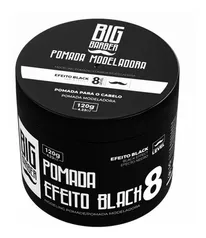 Pomada Preta Black Big Barber 120g Pigmentada Extra Forte