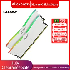 Memória Gloway RGB 16GB (2x8) 3200MHz