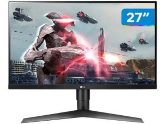 [R$ 1.669 App + Cliente Ouro] Monitor Gamer LG 27GL650F-B.AWZ 27” LED IPS R$1756