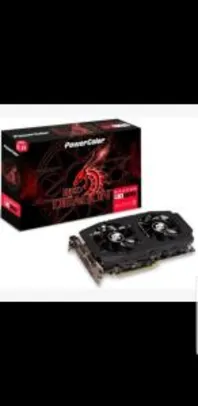 Saindo por R$ 900: PLACA DE VÍDEO POWERCOLOR RADEON RED DRAGON RX 580 8GB AXRX 580 8GBD5-3DHDV2/OC 256BIT GDDR5 PCI-EXP - R$900 | Pelando
