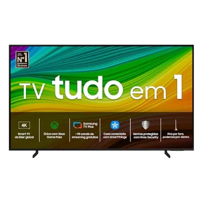 Samsung Smart TV 50 QLED 4K 50Q60D - Tecnologia de Pontos Quânticos, Design AirSlim