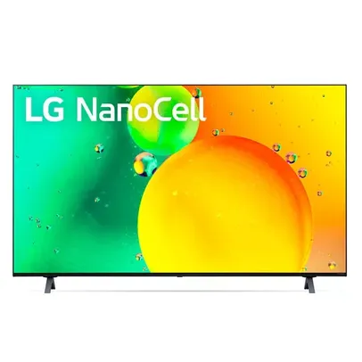 Smart TV LG 50 4K NanoCell 50NANO75 3x HDMI 2.0 Nvidia GEFORCE NOW ThinQAI Smart Magic Google A