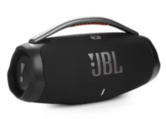 Caixa De Som Bluetooth JBL Boombox 3 Portátil À Prova De Água 180W RMS Preto