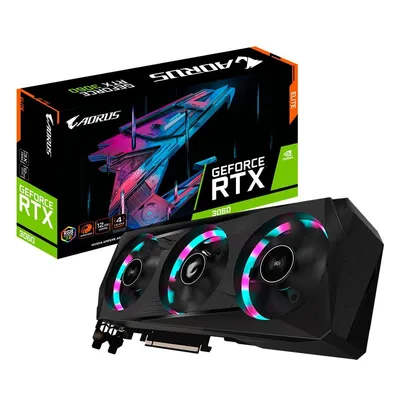 [PRIME NINJA] Placa de Vídeo Gigabyte Aorus RTX3060 Elite