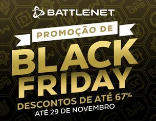 Blizzard - Promoção de Black Friday 2021