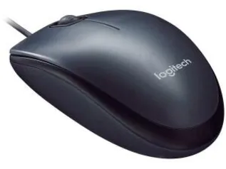 Mouse Logitech Óptico 1000DPI 3 Botões M90 R$25