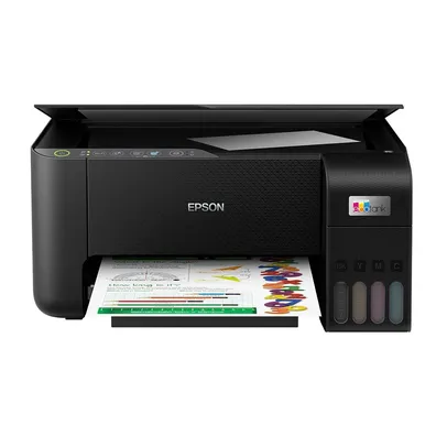 Multifuncional Epson EcoTank L3250 Wi-Fi Bivolt Preta