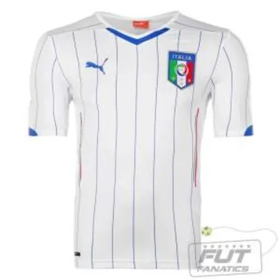 [Futfanatics] Camisa Puma Itália Away 2014 Juvenil - por R$40
