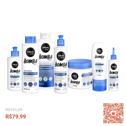 Kit SOS Bomba Original completo Salon Line