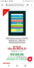 Ssd team group 120 giga