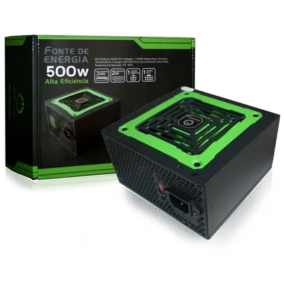 Fonte OnePower, 500W, MP500W3-I