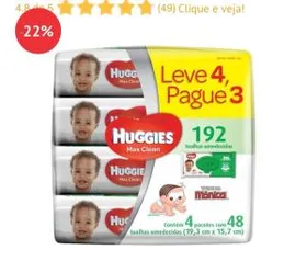 Toalha umedecida huggies