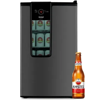 [PayPal] Kit Cervejeira Consul 82L Titanium CZD12AT e 60 Cervejas Amstel Puro Malte 355ml 