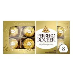 [APP]Ferrero Rocher com 8 Bombons 100g