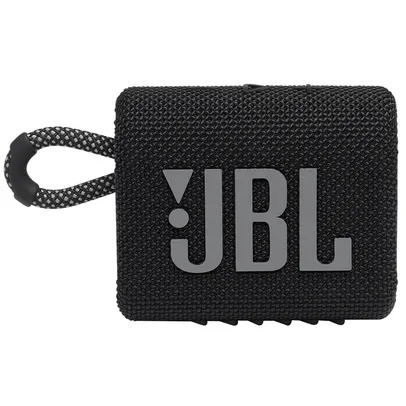 Caixa de Som JBL GO3 4W Bluetooth À Prova D´água Preta