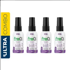 4 Unidades FREECO 60ML - BLOQUEADOR DE ODORES