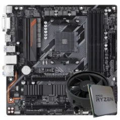 Kit Upgrade Gigabyte B450 AORUS M + AMD Ryzen 3300X 3.8GHz (8 threads)