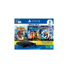 [CUPOM ] Playstation 4 Hits 1TB Bundle Family | R$ 2065