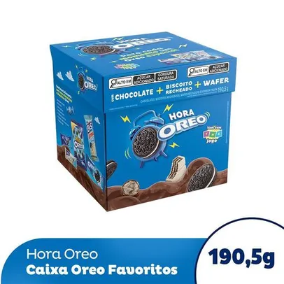 Caixa Oreo Favoritos HORA OREO 190,5g Lacta