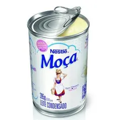 (APP/30% AME) Leite Condensado Moça Lata 395g - Nestlé | R$3,76