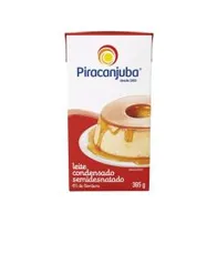 Leite Condensado Semidesnatado 395g - Piracanjuba [R$1 de volta] R$5