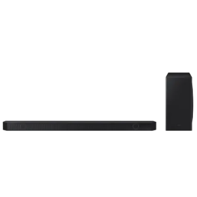 Soundbar Samsung HW-Q800C, Bluetooth, Subwoofer sem fio, Dolby Atmos Preto