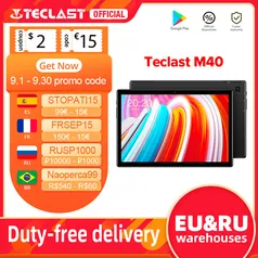 Tablet Teclast M40 10.1" 128GB ROM + 6GB RAM