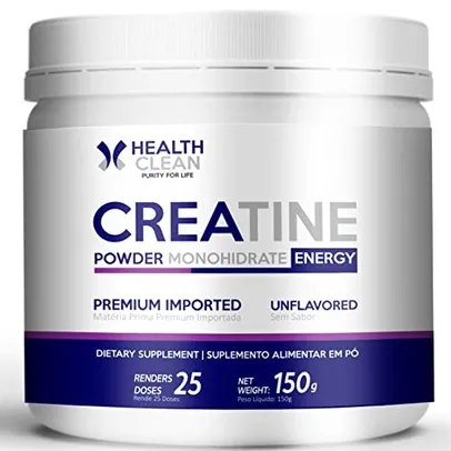 Creatina Powder Monohidratada Energy 150g - Health Clean…