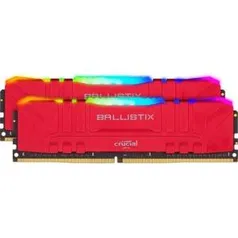 Memória Crucial Ballistix Sport LT, RGB, 16GB (2x8), 3600MHz | R$650