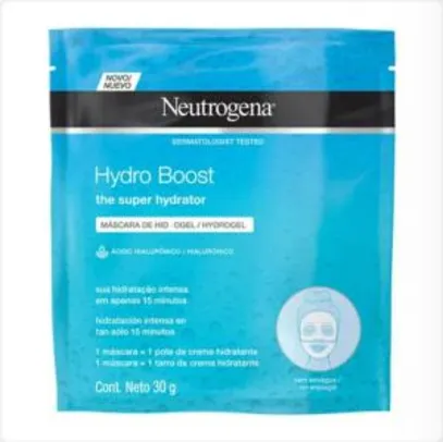 3 x Máscara Facial Neutrogena Hydro Boost Hydrogel Mask 30ml - R$8,30