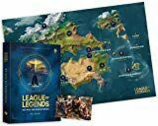 League of Legends: Reinos de Runeterra + Mapa e Skin Card